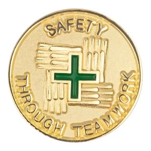 SAFETY THROUGH TEAMWORK PIN