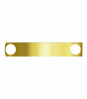 SATIN BRASS/GOLD GAVEL BAND FOR 10 INCH GAVEL