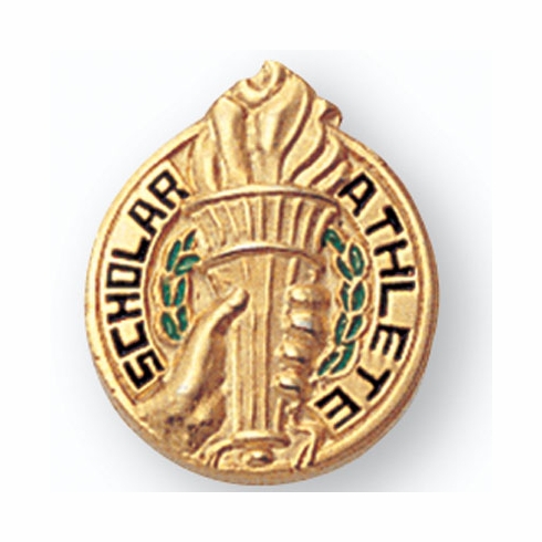 SCHOLAR ATHLETE LAPEL PIN