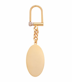 SCREW TYPE GOLD KEYRING BOXED