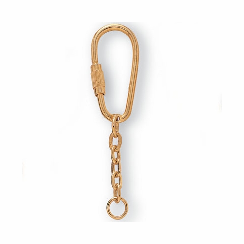 SCREW TYPE KEYRING WITH CHAIN