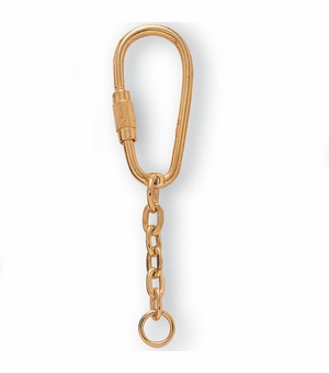 SCREW TYPE KEYRING WITH CHAIN