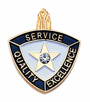 SERVICE QUALITY EXCELLENCE PIN