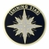 SHINING STAR, 2 INCH ETCHED ENAMELED