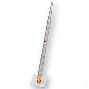 SILVER DESK PEN AND FUNNEL