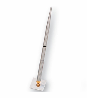 SILVER DESK PEN AND FUNNEL