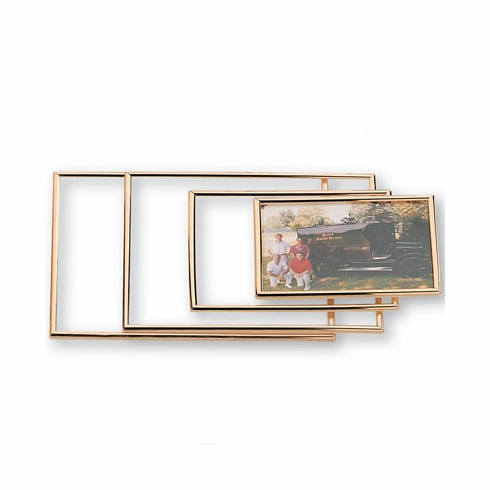 SILVER EDGE ACRYLIC FRAME HOLDS 8-1/2X11