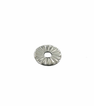 SILVER ROSETTE 1/16 HOLE
