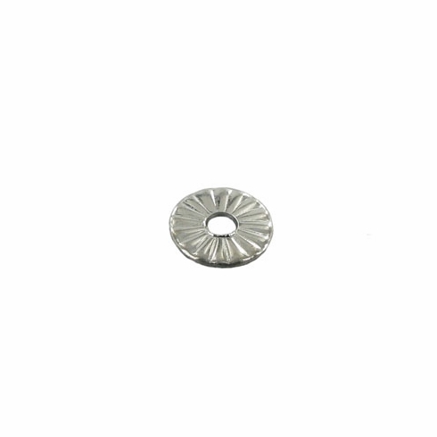 SILVER ROSETTE 1/16 HOLE