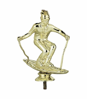 SKIER MALE TROPHY FIGURE