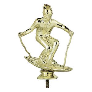 SKIER MALE TROPHY FIGURE