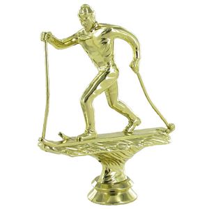 SKIING X-COUNTRY MALE TROPHY FIGURE