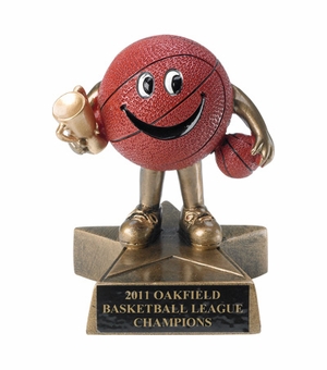 SMALL RESIN BASKETBALL
