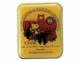 SNOOPY INTERNATIONAL AND NATIONAL CONVENTION PIN