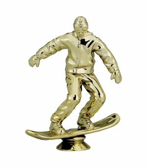 SNOWBOARD MALE TROPHY FIGURE