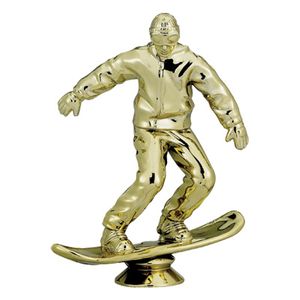 SNOWBOARD MALE TROPHY FIGURE
