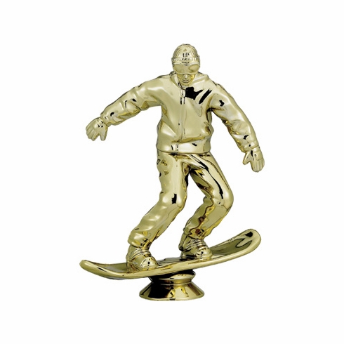 SNOWBOARD MALE TROPHY FIGURE