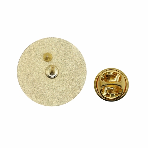 SOCCER CHENILLE PIN GOLD