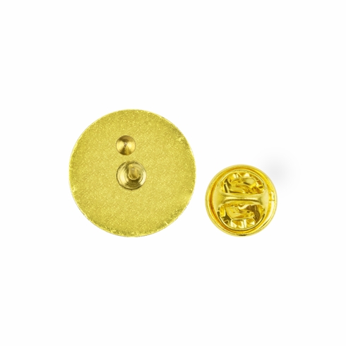 SOCCER CHENILLE PIN GOLD