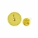 SOCCER CHENILLE PIN GOLD