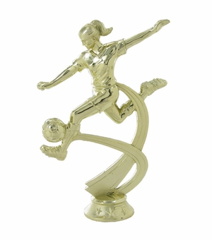 SOCCER FEMALE TROPHY FIGURE