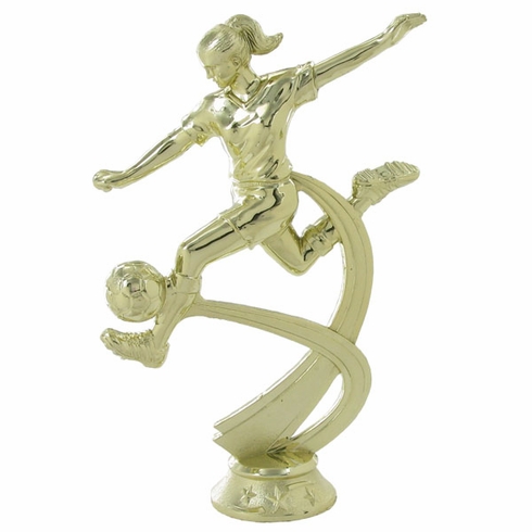 SOCCER FEMALE TROPHY FIGURE