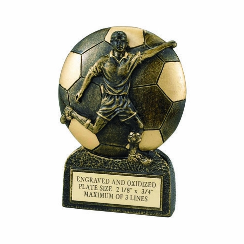 SOCCER MALE RESIN TROPHY