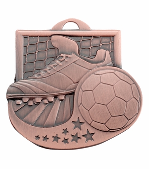 SOCCER MEDAL - MULTIPLE COLORS