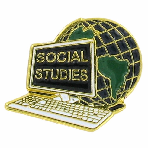 SOCIAL STUDIES PIN