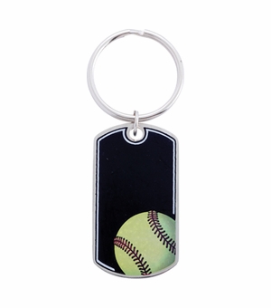 SOFTBALL DOG TAG