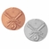 1-Inch in Diameter Round Metal Softball Themed Medallion Insert in Multiple Colors