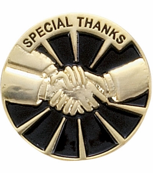 SPECIAL THANKS PIN