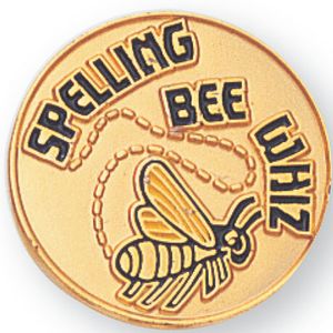 SPELLING BEE WHIZ PIN