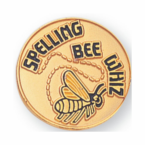 SPELLING BEE WHIZ PIN
