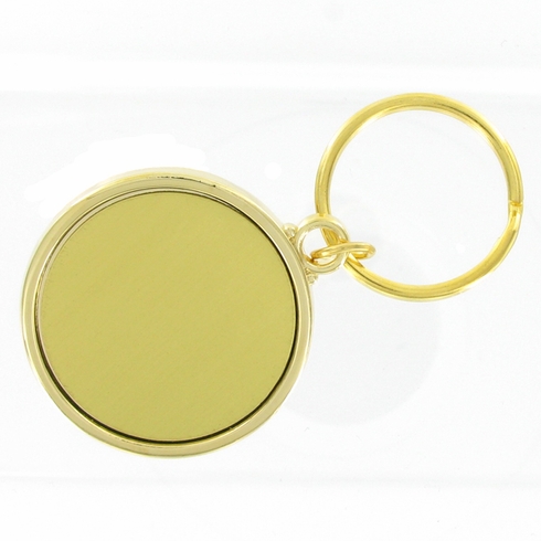 SPLIT KEY RING HOLDS 1-3/4 INCH GOLD INSERT