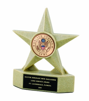 STAR BEIGE RESIN , 7 INCH , HOLDS 2 INCH  MYLAR, WITHOUT PLATE