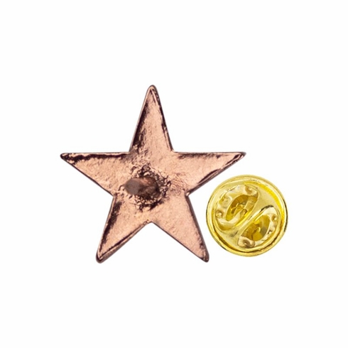 STAR  BRONZE PIN 1/2 INCH