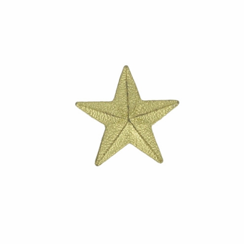 STAR CHENILLE PIN GOLD, LARGE