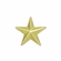 STAR GOLD PIN 1/2 INCH