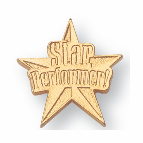 STAR PERFORMER CHENILLE PIN