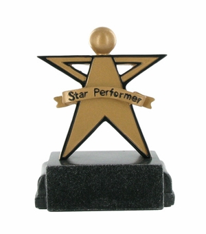 STAR PERFORMER TROPHY WITHOUT PLATE