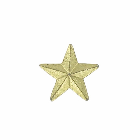 STAR PIN GOLD 3/8 INCH