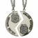 STERLING SILVER POLICE OFFICER MIZPAH MEDAL NECKLACE