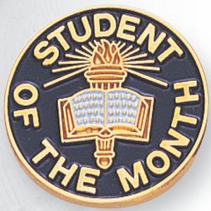 STUDENT OF THE MONTH PIN