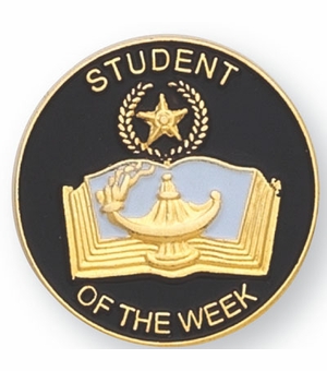 STUDENT OF THE WEEK PIN