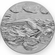 2-Inch in Diameter Round Metal Female Swimming Themed Stamped Insert in Gold or Silver