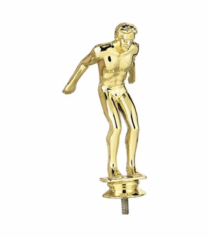 SWIMMING MALE TROPHY FIGURE
