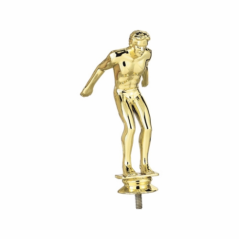 SWIMMING MALE TROPHY FIGURE