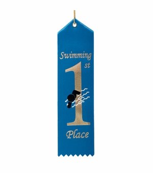 SWIMMING  RIBBON - EYELET, CORD, CARD
