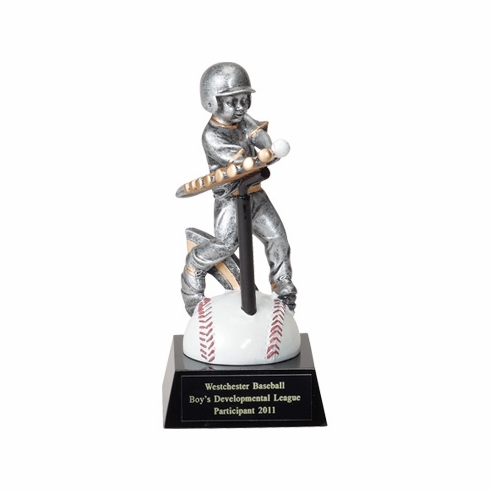 T-BALL BOYS FIGURE TROPHY - NO PLATE
